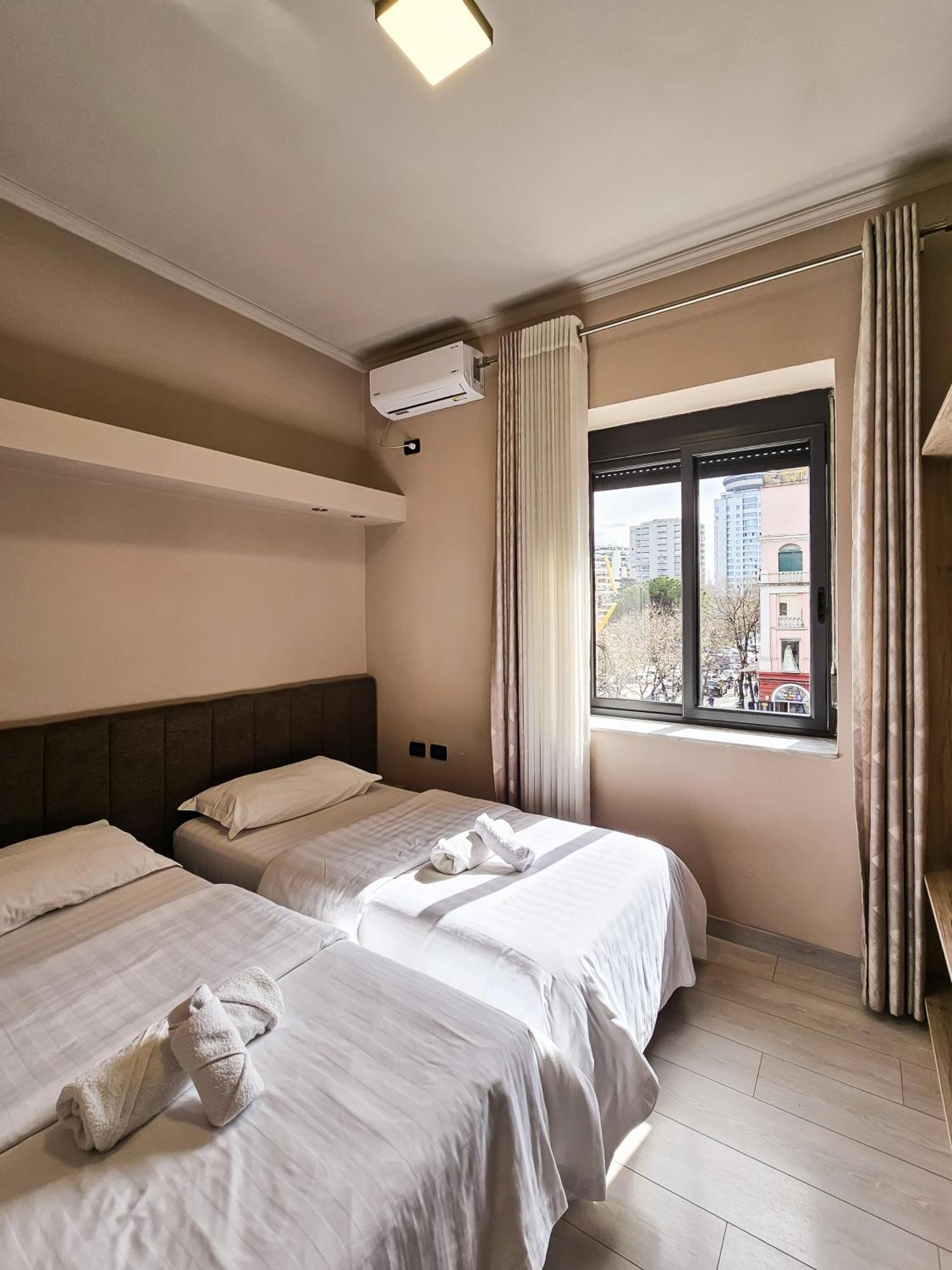Sunflower Twin Room Tirana Exterior photo
